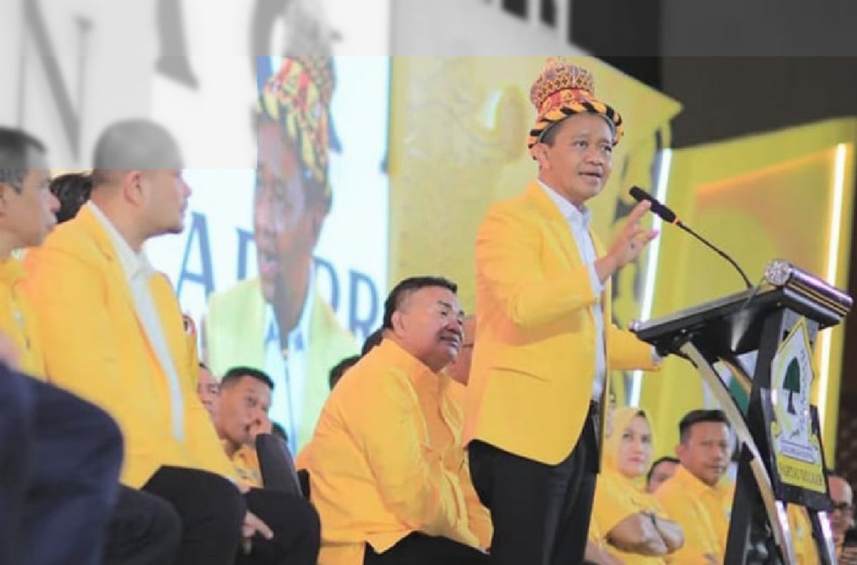 Bahlil Lantik Pengurus Golkar Aceh, Targetkan Tambah Kursi Legislatif