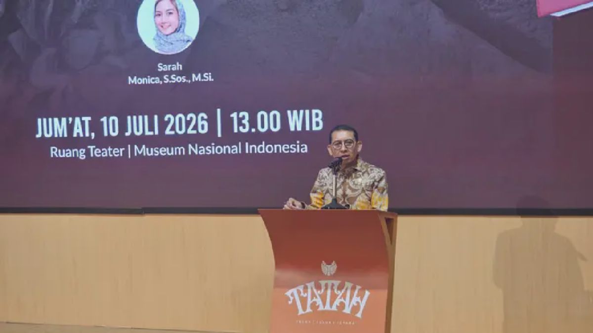 Fadli Zon Resmikan Ruang Teater Museum Nasional Indonesia