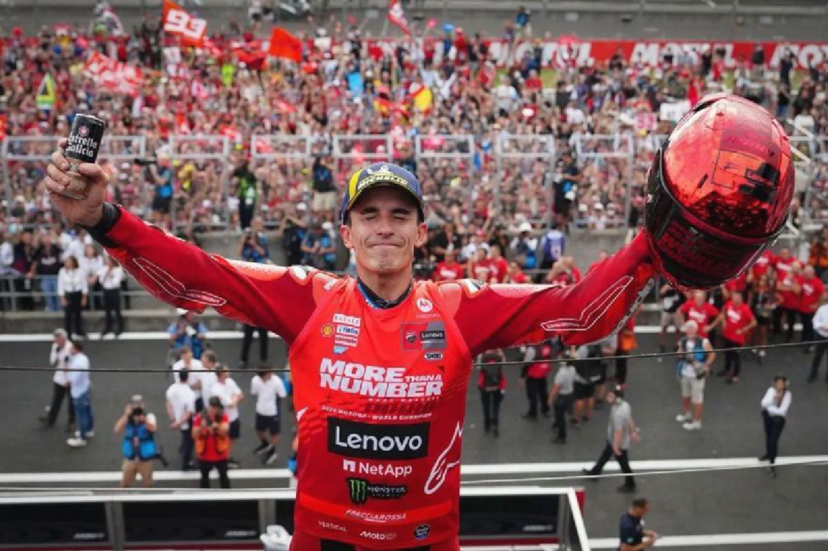Marc Marquez Raih Gelar Juara Dunia MotoGP Kesembilan