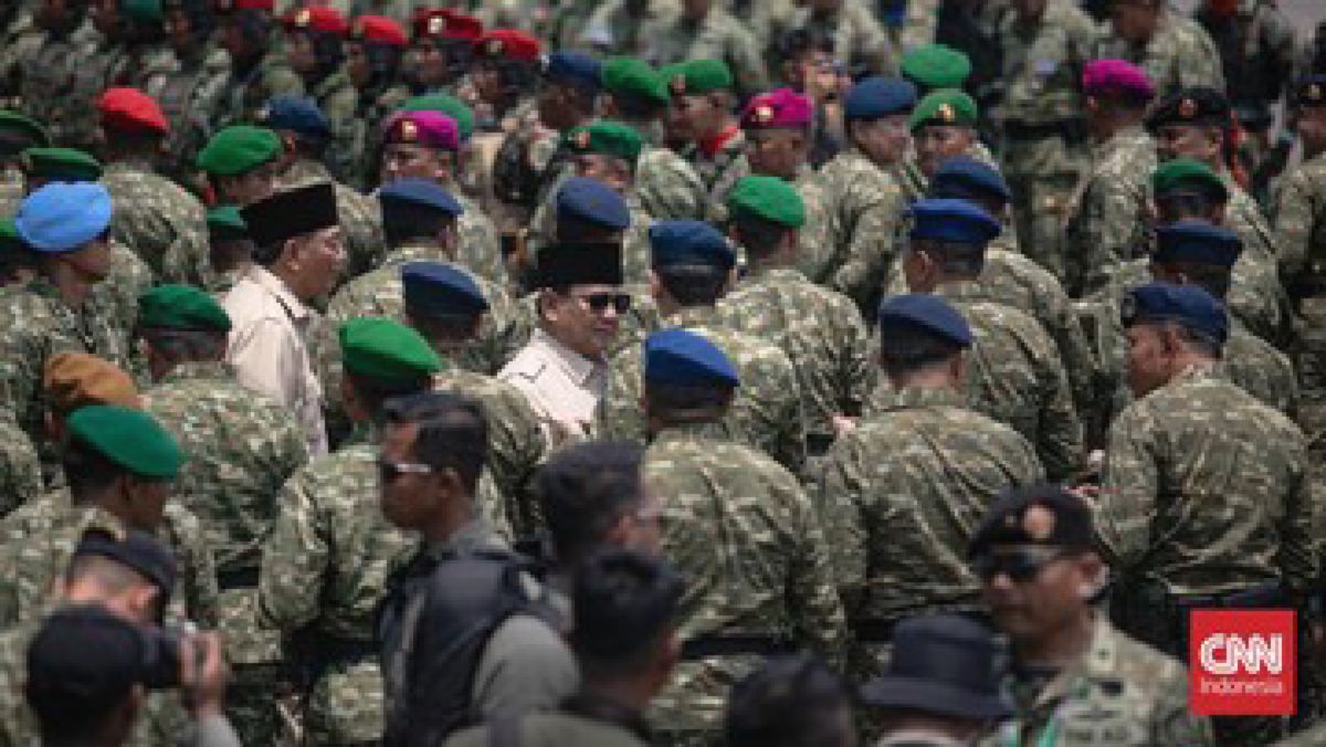 Prabowo Puji Prajurit TNI 13 Kali Juara Menembak di Australia