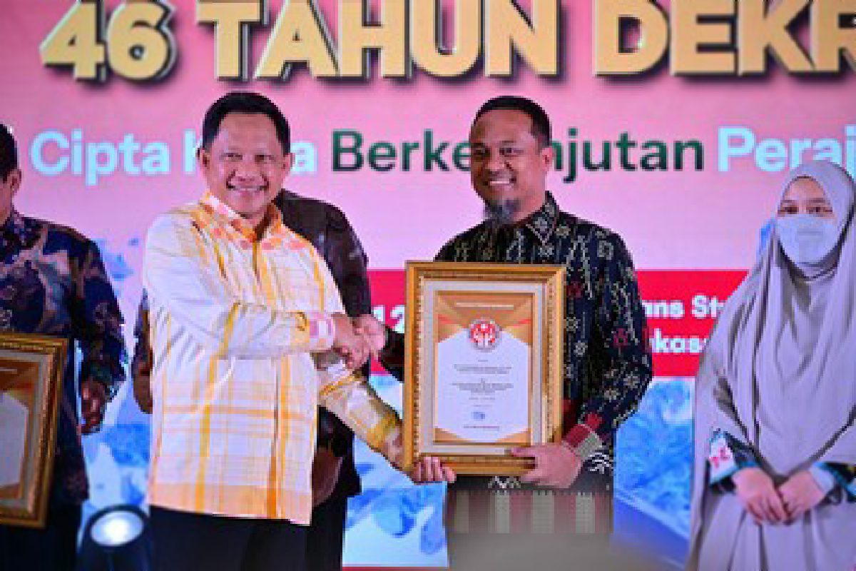 Mendagri Apresiasi Sulsel sebagai Tuan Rumah Syukuran Dekranas-HKG PKK