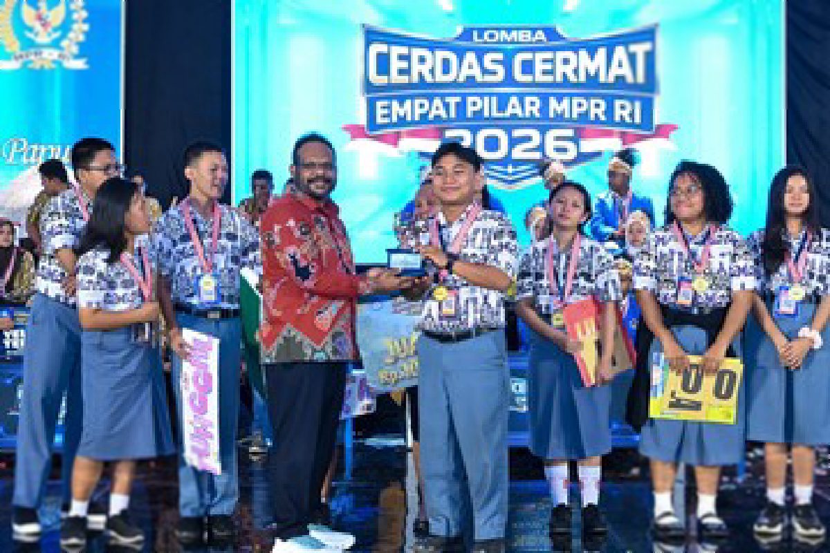 SMA YPPK Teruna Bakti Jayapura Juara Lomba Cerdas Cermat Empat Pilar