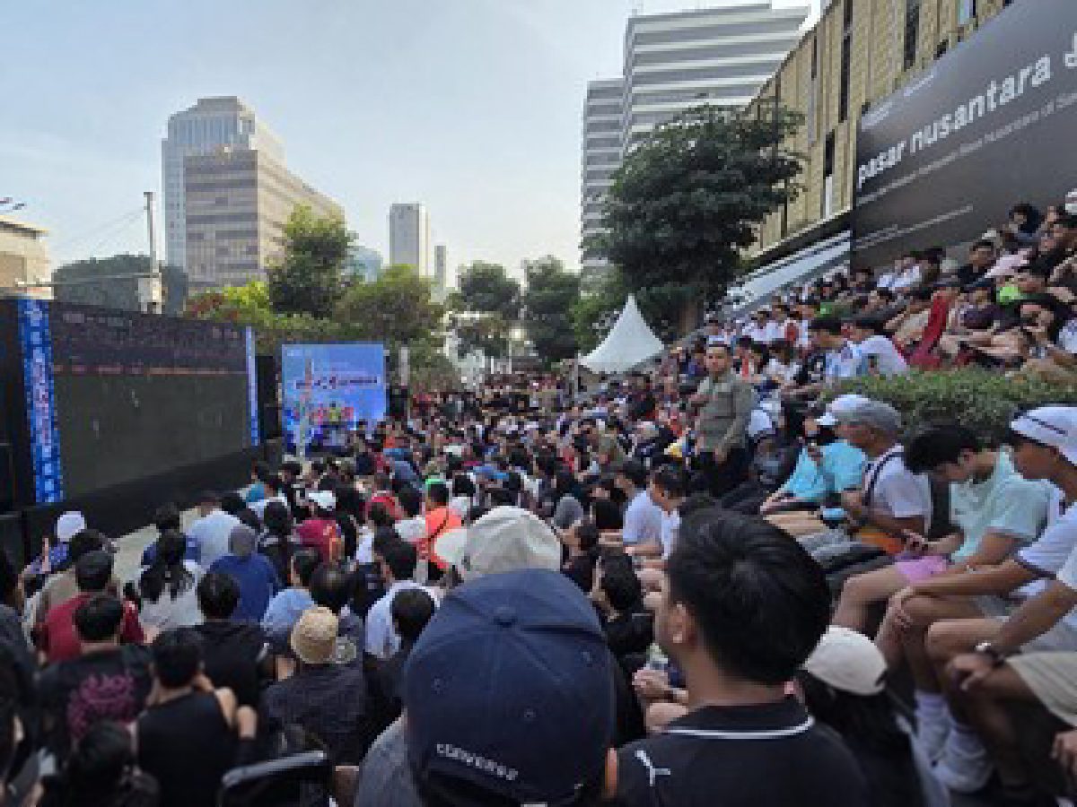 CFD Sudirman-Thamrin Disulap Jadi Arena Nobar Piala Dunia