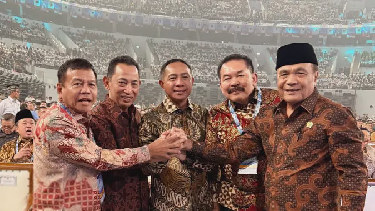 Kapolri dan Jaksa Agung Kompak di Puncak Harkopnas 2026