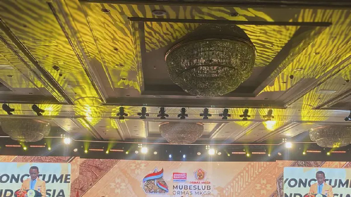 Bahlil Hadiri Mubeslub MKGR, Serukan Penguatan Basis Massa
