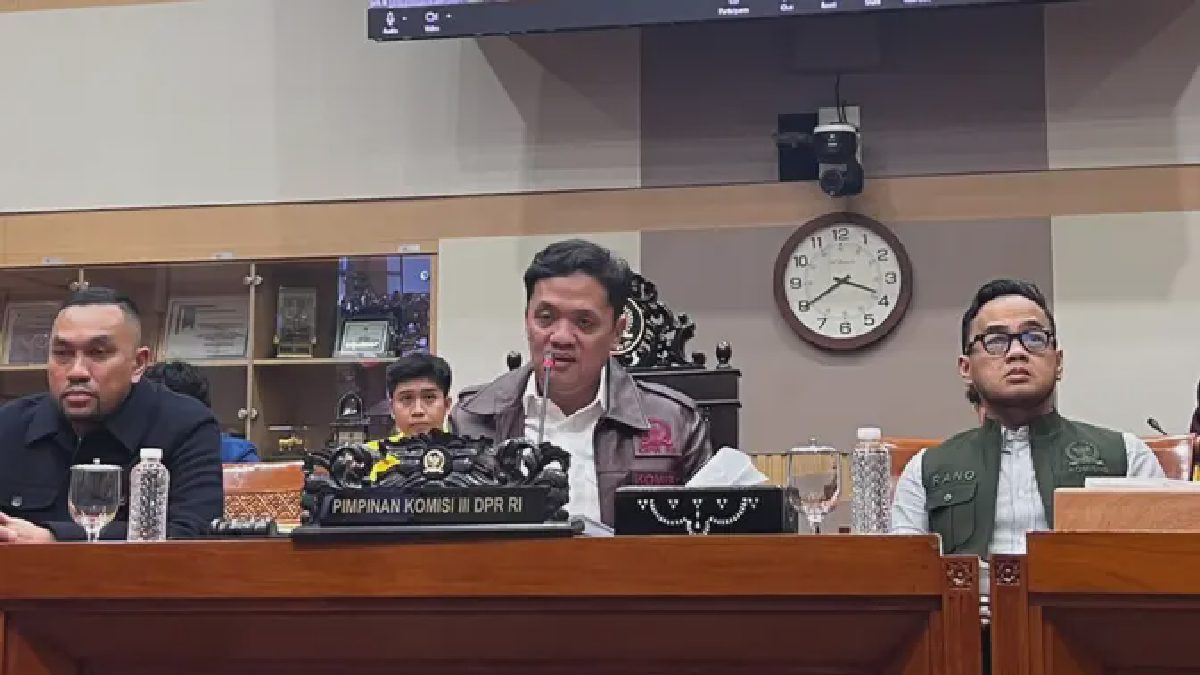 Komisi III DPR Resmi Bentuk Panja Kasus Febrie Adriansyah