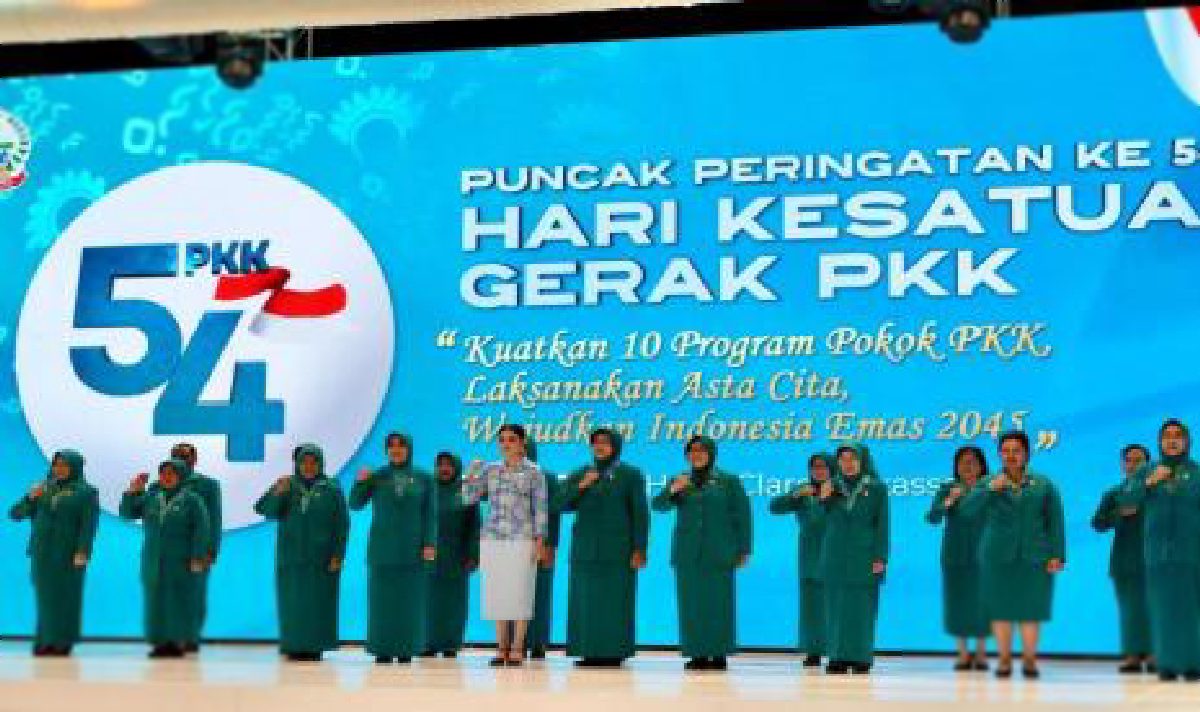 Ketua Umum TP PKK Ajak Kader Perkuat 10 Program Pokok Menuju Indonesia