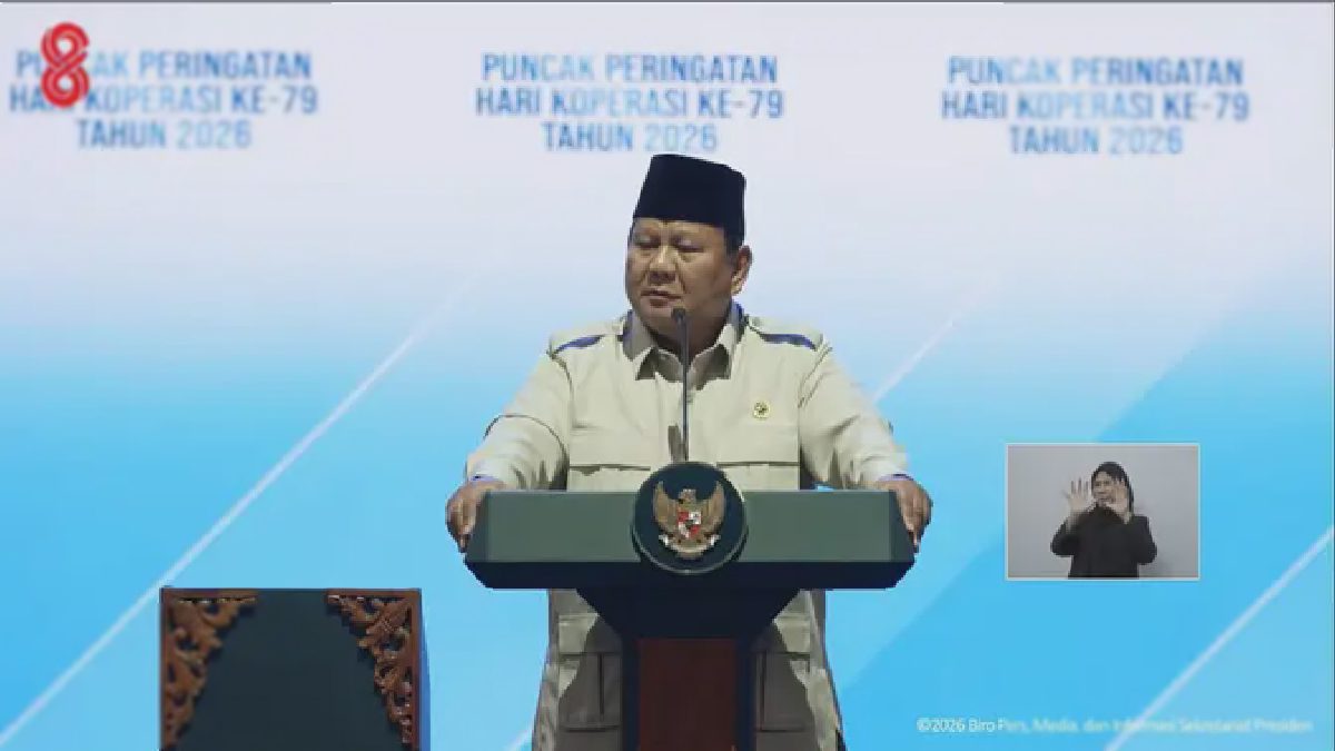 Prabowo Dorong Digitalisasi Koperasi di Puncak HUT ke-79