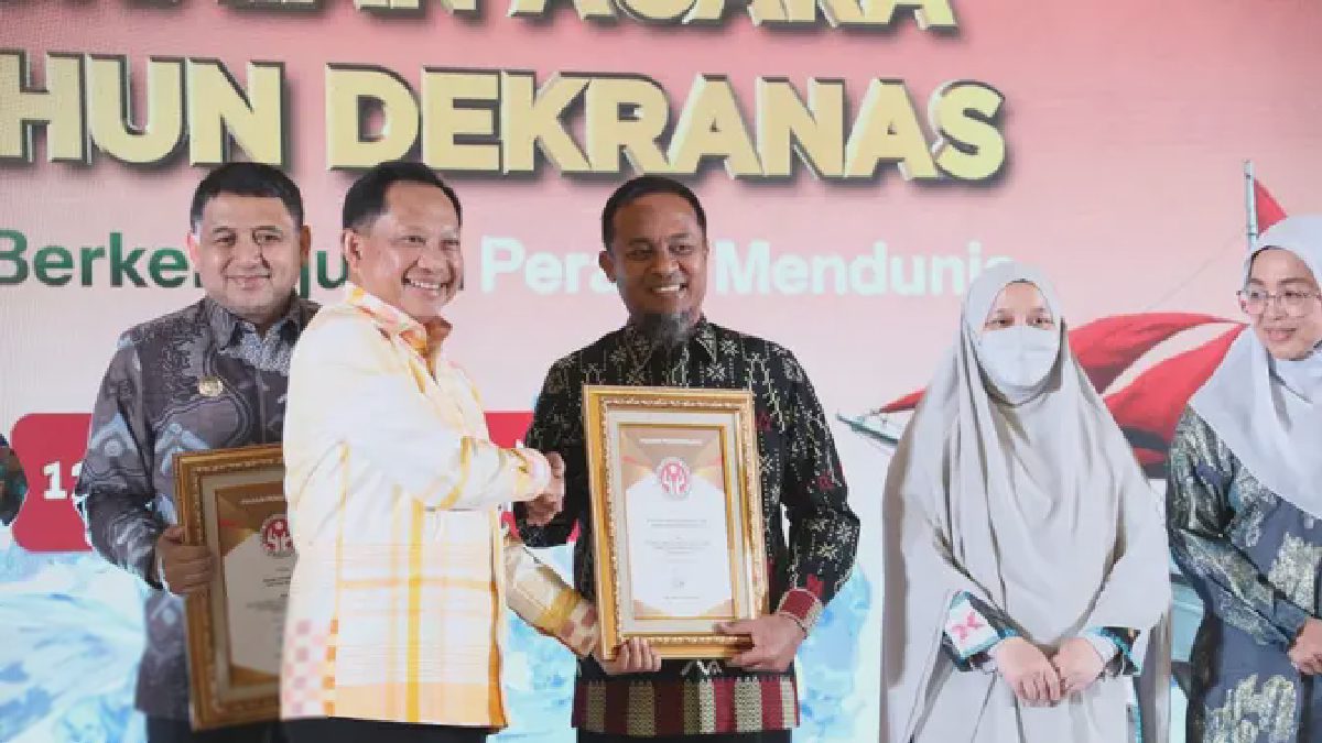 Mendagri Hadiri Puncak Peringatan 46 Tahun Dewan Kerajinan Nasional