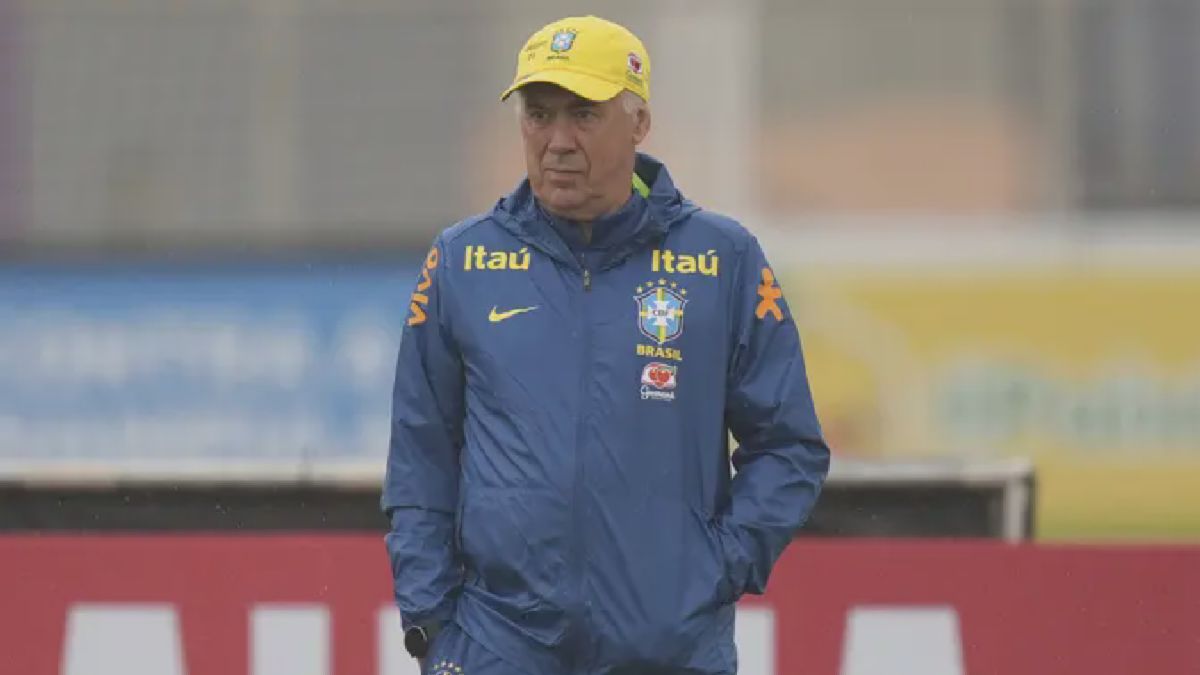 Carlo Ancelotti Pimpin Latihan Brasil Jelang Lawan Ekuador