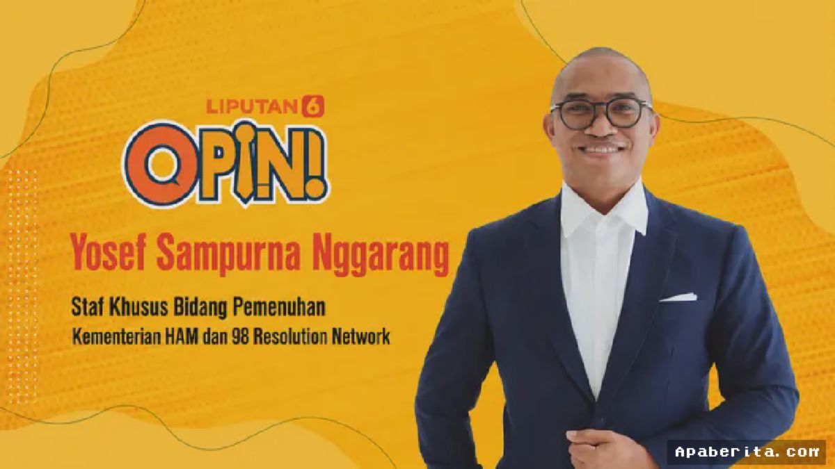 Yosef Sampurna Nggarang Dilantik Jadi Staf Khusus Pemenuhan HAM