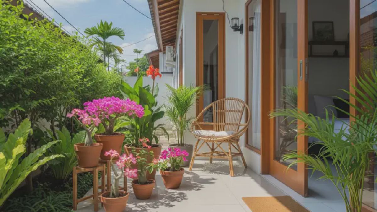 Tujuh Bunga Hias Tahan Panas Percantik Teras Rumah Mungil Sepanjang Tahun
